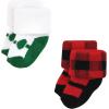 image:imageHudson Baby Baby 8pack Cotton Rich Newborn and Terry Socks12 Days of Christmas Girl