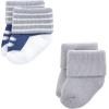 image:imageHudson Baby Baby 8pack Cotton Rich Newborn and Terry SocksBear Boy 12pack