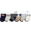 image:imageHudson Baby Baby 8pack Cotton Rich Newborn and Terry SocksBlue Forest