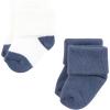 image:imageHudson Baby Baby 8pack Cotton Rich Newborn and Terry SocksBlue Green Heel Toe