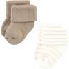 image:imageHudson Baby Baby 8pack Cotton Rich Newborn and Terry SocksBlush Stripe