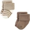 image:imageHudson Baby Baby 8pack Cotton Rich Newborn and Terry SocksHarvest Bear