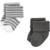 image:imageHudson Baby Baby 8pack Cotton Rich Newborn and Terry SocksModern Elephant