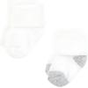 image:imageHudson Baby Baby 8pack Cotton Rich Newborn and Terry SocksNeutral Heel Toe