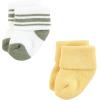 image:imageHudson Baby Baby 8pack Cotton Rich Newborn and Terry SocksSports Stripes