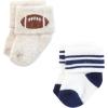 image:imageHudson Baby Baby 8pack Cotton Rich Newborn and Terry SocksSports Stripes
