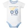 image:imageHudson Baby Unisex Baby Cotton Bodysuit Shorts and Shoe SetLove Me a Ton