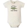 image:imageHudson Baby Unisex Baby Cotton Bodysuit Shorts and Shoe SetSage Dino