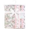 image:imageHudson Baby Unisex Baby Cotton Polyester Flannel Burp ClothsSoft Pink Floral 7pack
