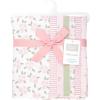 image:imageHudson Baby Unisex Baby Cotton Polyester Flannel Burp ClothsSweet Little Floral 7pack