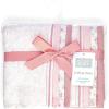 image:imageHudson Baby Unisex Baby Cotton Polyester Flannel Burp ClothsWispy Wild Flower Bunny 10pack