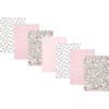 Soft Pink Floral 7-pack