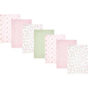 image:imageHudson Baby Unisex Baby Cotton Polyester Flannel Burp ClothsSweet Little Floral 7pack