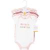 image:imageHudson Baby Infant Girls Cotton Bodysuits 5PackMamas Mini Rainbow