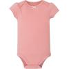 image:imageHudson Baby Infant Girls Cotton Bodysuits 5PackSoft Pink Sage Rose
