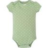 image:imageHudson Baby Infant Girls Cotton Bodysuits 5PackSoft Pink Sage Rose