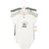 image:imageHudson Baby Unisex Baby Cotton Bodysuits 5PackFrog Pond