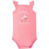 image:imageHudson Baby Unisex Baby Cotton Sleeveless Bodysuits 5PackTropical Flamingo