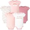 image:imageHudson Baby Infant Girls Cotton Bodysuits 5PackMamas Mini Rainbow