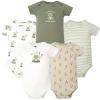 image:imageHudson Baby Unisex Baby Cotton Bodysuits 5PackFrog Pond