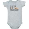 image:imageHudson Baby Infant Boys Cotton Bodysuits 5Pack Blue Construction Trucks 36 Months
