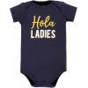 image:imageHudson Baby Unisex Baby Cotton Bodysuits Hola Ladies 3Pack 36 Months