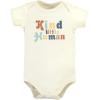 image:imageHudson Baby Unisex Baby Cotton Bodysuits Kind Human 69 Months