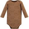 image:imageHudson Baby Unisex Baby Thermal Long Sleeve BodysuitsBear Tree
