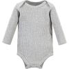 image:imageHudson Baby Unisex Baby Thermal Long Sleeve BodysuitsBuffalo Plaid Leopard