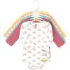 image:imageHudson Baby Unisex Baby Thermal Long Sleeve BodysuitsCreative Rainbows
