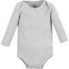 image:imageHudson Baby Unisex Baby Thermal Long Sleeve BodysuitsSnowflake