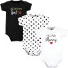 image:imageHudson Baby Unisex Baby Cotton Bodysuits Girl Mommy Red Black 69 Months