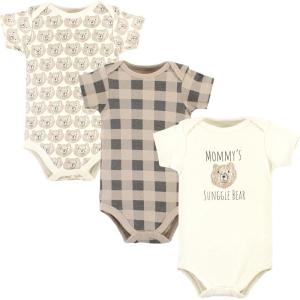 image:imageHudson Baby Unisex Baby Cotton Bodysuits Snuggle Bear 36 Months