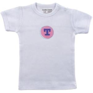 image:imageHudson Baby Personalized Initial Tee Top T Girl PinkBlue