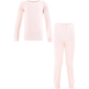 image:imageHudson Baby Unisex Baby Thermal Long Underwear SetSoft Pink