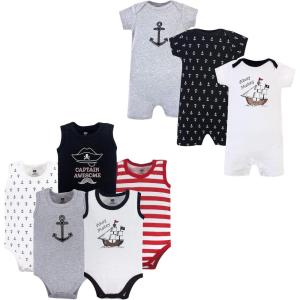 image:imageHudson Baby babygirls Cotton Bodysuits and Rompers 8piecePirate Ship