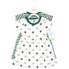 image:imageHudson Baby Girls Cotton DressesClover Rainbow