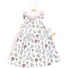 image:imageHudson Baby Infant and Toddler Girls Cotton Dresses Pastel Wildflower 4T