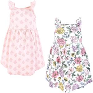 image:imageHudson Baby Infant and Toddler Girls Cotton Dresses Vintage Blossom 1218 Months
