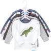 image:imageHudson Baby BabyGirls Long Sleeve TShirtsDinosaur