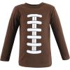 image:imageHudson Baby BabyGirls Long Sleeve TShirtsFootball