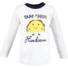 image:imageHudson Baby BabyGirls Long Sleeve TShirtsFun Food
