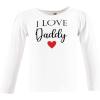 image:imageHudson Baby BabyGirls Long Sleeve TShirtsGirl Daddy Red Black
