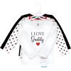 image:imageHudson Baby BabyGirls Long Sleeve TShirtsGirl Daddy Red Black