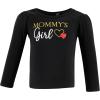 image:imageHudson Baby BabyGirls Long Sleeve TShirtsGirl Mommy Red Black