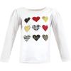 image:imageHudson Baby BabyGirls Long Sleeve TShirtsHoundstooth Red
