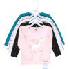 image:imageHudson Baby BabyGirls Long Sleeve TShirtsUnicorn Rainbow
