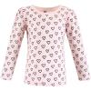 image:imageHudson Baby BabyGirls Long Sleeve TShirtsUnicorn Rainbow