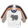 image:imageHudson Baby BabyGirls Long Sleeve TShirtsWoodland