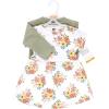 image:imageHudson Baby Toddler and Girls Cotton Dress and Cardigan SetGolden Bouquet